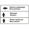 Информационно-щитовые дорожные указатели